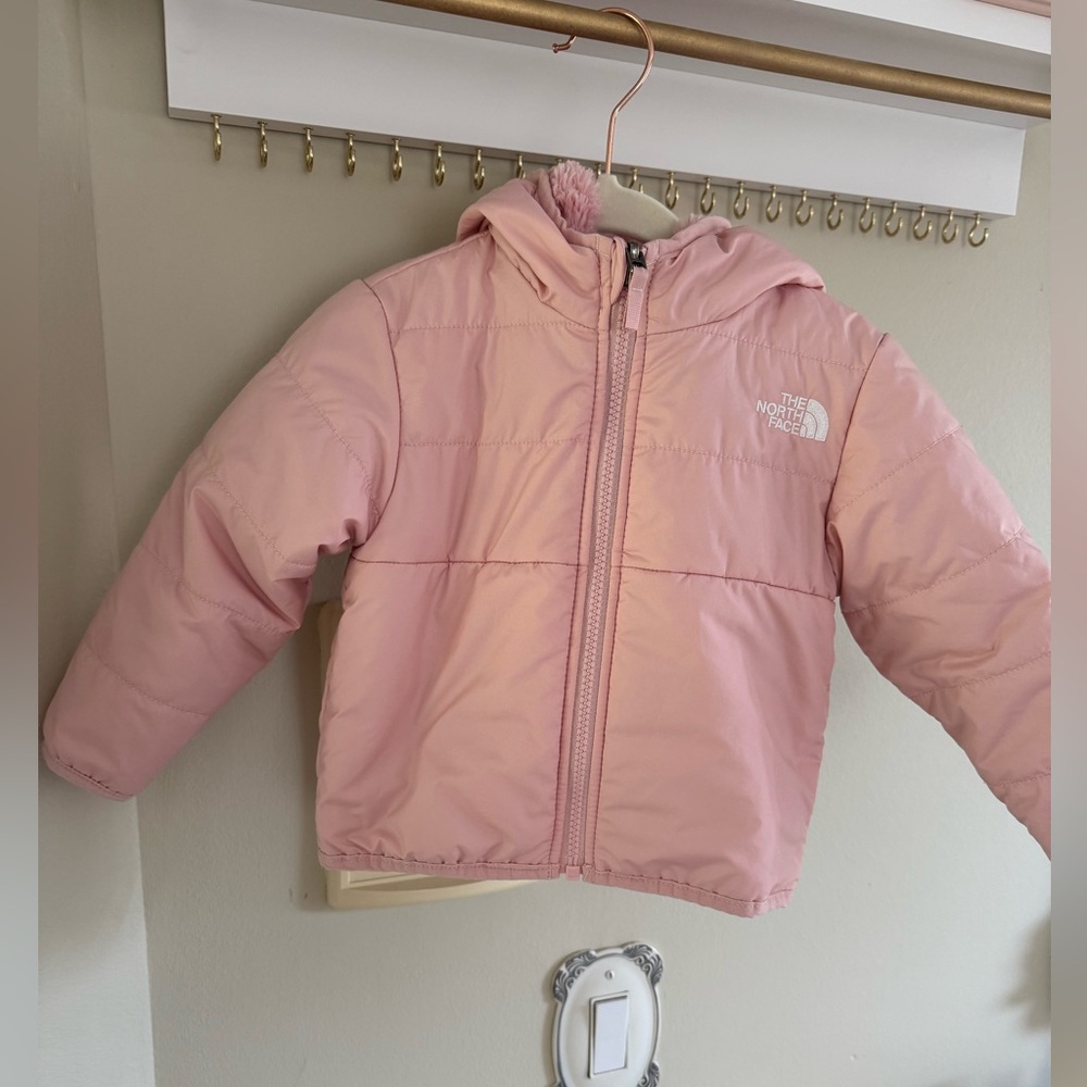 The North Face Infant Pink Fleece Jacket 6-12 month